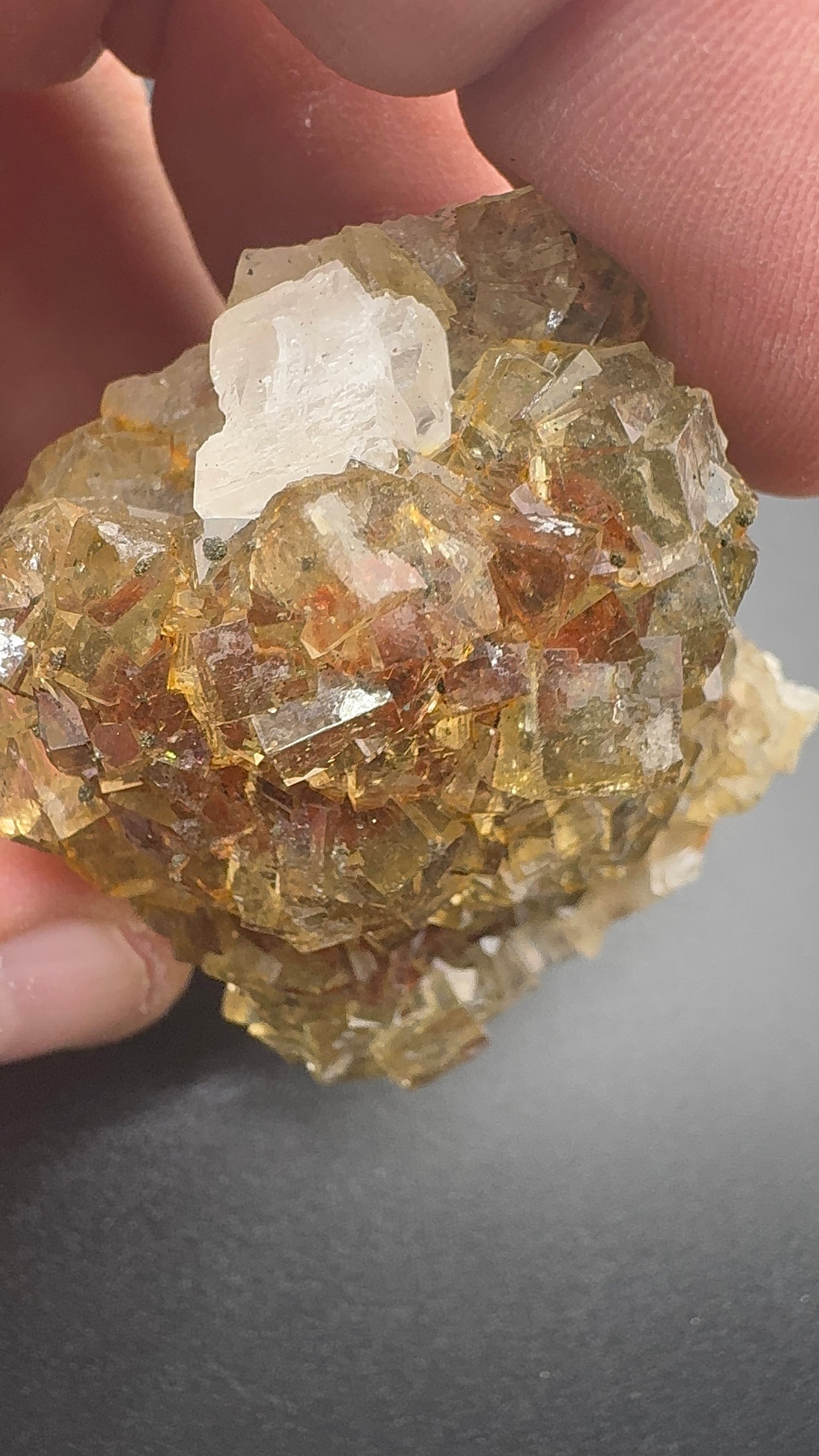 Yellow Fluorite from Spain (SF15)