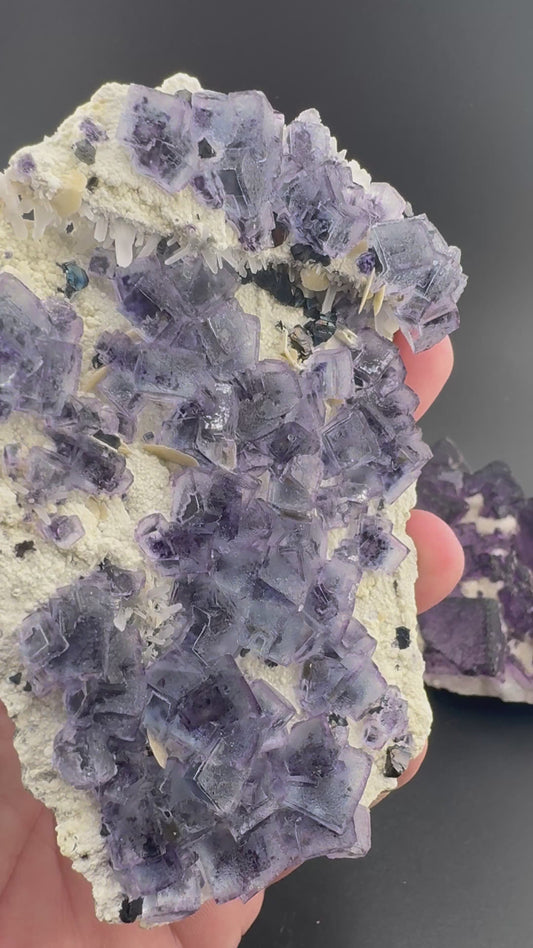 Purple Phantom Fluorite Formation (S15)