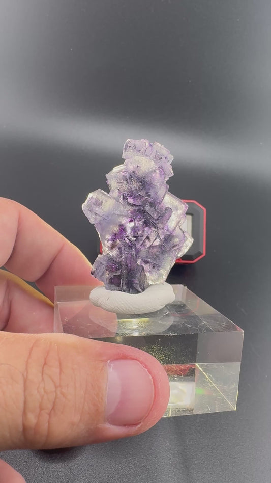 Yindu Purple Fluorite Floater (B1)