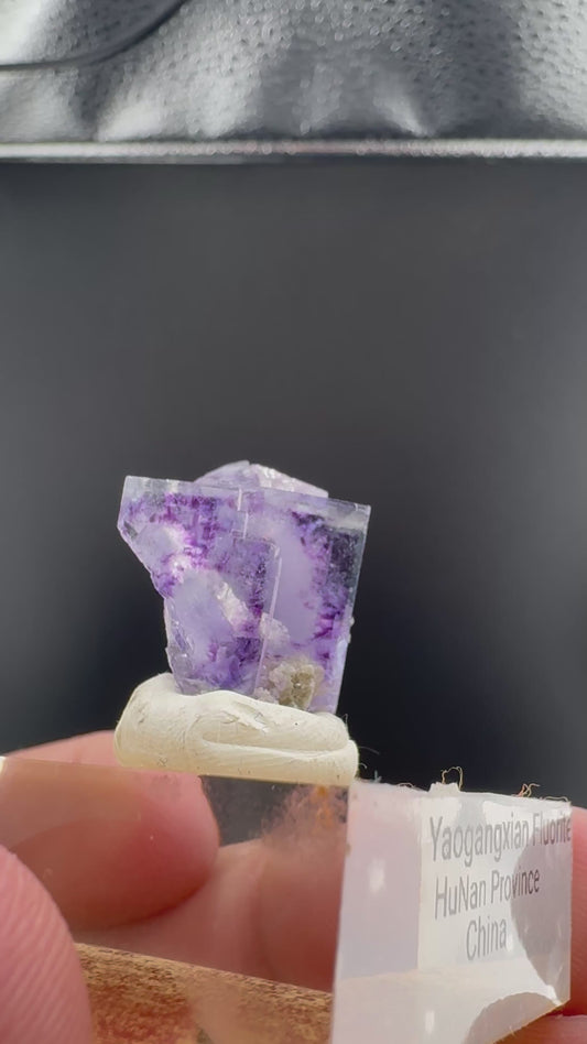 Purple Phantom Fluorite (B13)