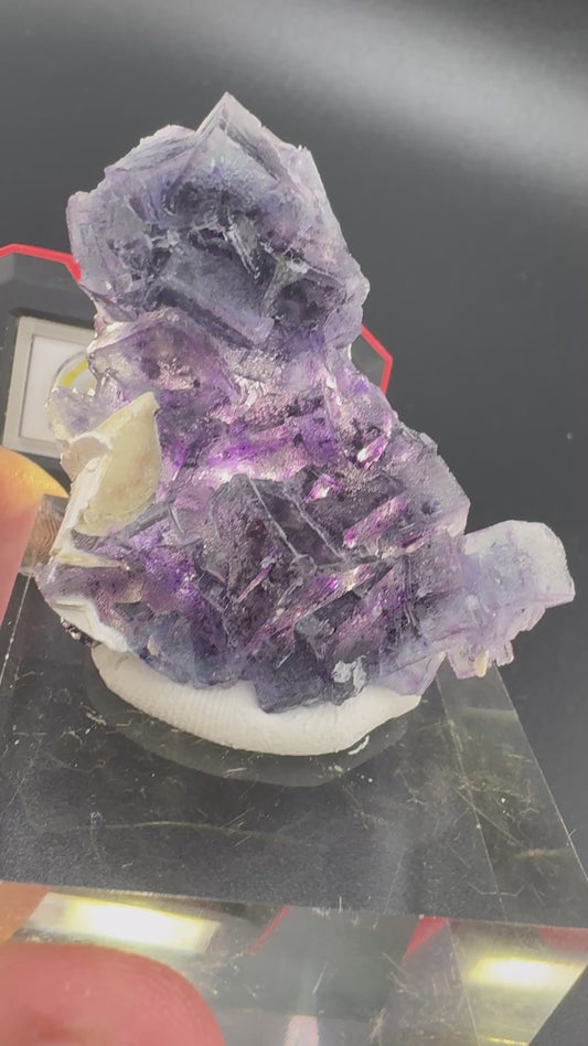Purple Phantom Fluorite (B2)