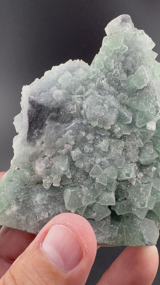 Sugar Green Fluorite from Zhejiang (S12)
