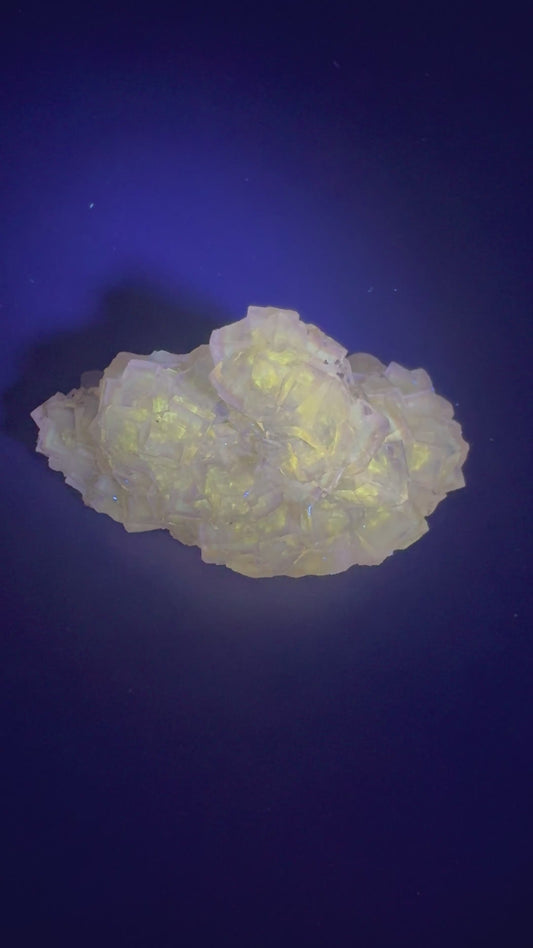 Yellow Fluorite from Spain (SF7)