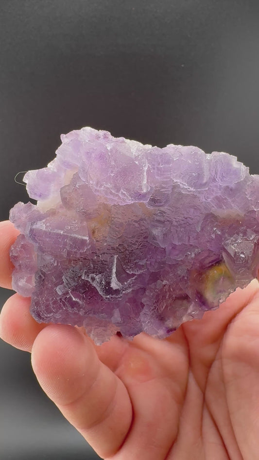 Purple Fluorite from Zhejiang (S10)