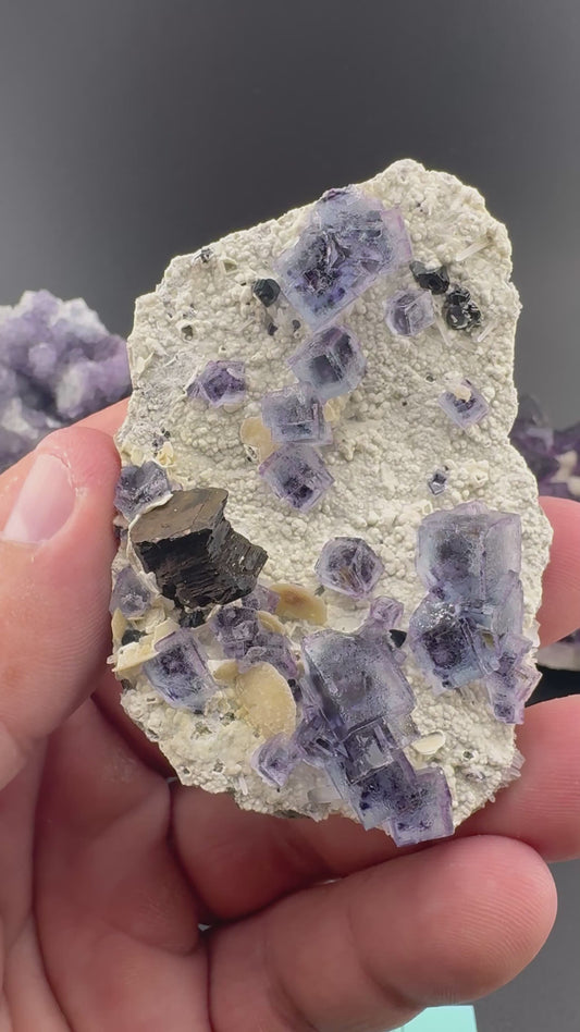 Purple Phantom Fluorite Formation (S13)